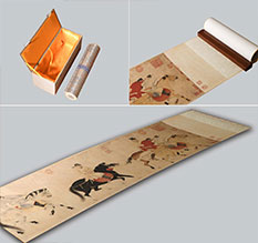 宁陕馆藏书画复制博物馆书画复制服务