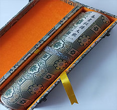 宁陕书画装裱案例